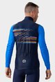 ALÉ Langarm Fahrradtrikot für den Winter - LOGO PR-S - Blau