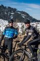 ALÉ Winddichte Fahrradjacke - TRACK PR-R - Schwarz/Grau