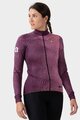 ALÉ Langarm Fahrradtrikot für den Winter - CIRCUS PR-S - Lila