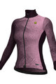 ALÉ Langarm Fahrradtrikot für den Winter - CIRCUS PR-S - Lila