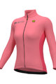 ALÉ Langarm Fahrradtrikot für den Winter - FONDO 2.0 SOLID - Rosa