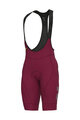 ALÉ Kurze Fahrradhose mit Trägern - MAGIC COLOUR PR-E - Rot