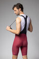 ALÉ Kurze Fahrradhose mit Trägern - MAGIC COLOUR PR-E - Rot