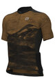 ALÉ Kurzarm Fahrradtrikot - MOUNTAIN OFF ROAD - GRAVEL - Braun