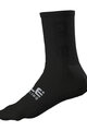 ALÉ Klassische Fahrradsocken - ROUND - Schwarz