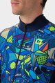 ALÉ Langarm Fahrradtrikot für den Winter - OVER PRAGMA - Blau/mehrfarbig