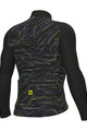 ALÉ Langarm Fahrradtrikot für den Winter - QUICK R-EV1 - Schwarz
