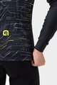 ALÉ Langarm Fahrradtrikot für den Winter - QUICK R-EV1 - Schwarz