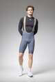 ALÉ Kurze Fahrradhose mit Trägern - PR-E MAGIC COLOUR - Hellblau