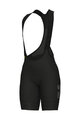ALÉ Kurze Fahrradhose mit Trägern - PR-E MAGIC COLOUR - Schwarz