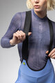 ALÉ Kurze Fahrradhose mit Trägern - PR-E MAGIC COLOUR - Hellblau