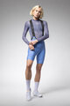 ALÉ Kurze Fahrradhose mit Trägern - PR-E MAGIC COLOUR - Hellblau