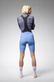 ALÉ Kurze Fahrradhose mit Trägern - PR-E MAGIC COLOUR - Hellblau