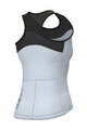 ALÉ Ärmelloses Fahrradtrikot - COLOR BLOCK PRAGMA - Hellblau/Schwarz