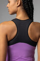 ALÉ Ärmelloses Fahrradtrikot - COLOR BLOCK PRAGMA - Rosa/Schwarz