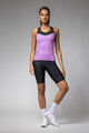 ALÉ Ärmelloses Fahrradtrikot - COLOR BLOCK PRAGMA - Rosa/Schwarz