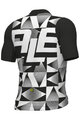 ALÉ Kurzarm Fahrradtrikot - MULTIVERSO PR-E - Schwarz/Weiß