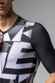 ALÉ Kurzarm Fahrradtrikot - MULTIVERSO PR-E - Schwarz/Weiß