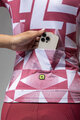 ALÉ Kurzarm Fahrradtrikot - MULTIVERSO PR-E - Rot/Weiß