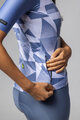 ALÉ Kurzarm Fahrradtrikot - MULTIVERSO PR-E - Blau/Weiß