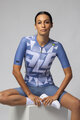 ALÉ Kurzarm Fahrradtrikot - MULTIVERSO PR-E - Blau/Weiß