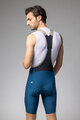 ALÉ Kurze Fahrradhose mit Trägern - MASTER 2.0 PR-E - Blau