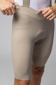 ALÉ Kurze Fahrradhose mit Trägern - MASTER 2.0 PR-E - Beige