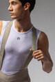 ALÉ Kurze Fahrradhose mit Trägern - MASTER 2.0 PR-E - Beige