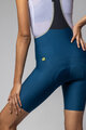 ALÉ Kurze Fahrradhose mit Trägern - MASTER 2.0 PR-E - Blau