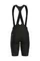 ALÉ Kurze Fahrradhose mit Trägern - R-EV1 HAMMER 2.0 - Schwarz