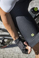 ALÉ Kurze Fahrradhose mit Trägern - R-EV1 HAMMER 2.0 - Schwarz