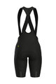 ALÉ Kurze Fahrradhose mit Trägern - R-EV1 HAMMER 2.0 - Schwarz