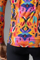 ALÉ Langarm Fahrradtrikot für den Winter - TRIBAL - Orange
