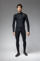 ALÉ Langarm Fahrradtrikot für den Winter - KLIMATIK K-IDRO - Schwarz