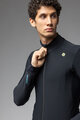 ALÉ Langarm Fahrradtrikot für den Winter - KLIMATIK K-IDRO - Schwarz