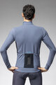 ALÉ Langarm Fahrradtrikot für den Winter - KLIMATIK K-IDRO - Blau