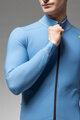 ALÉ Langarm Fahrradtrikot für den Winter - KLIMATIK K-IDRO - Hellblau
