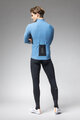 ALÉ Langarm Fahrradtrikot für den Winter - KLIMATIK K-IDRO - Hellblau