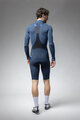 ALÉ Kurze Fahrradhose mit Trägern - KLIMATIK K-MATER - Blau