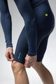 ALÉ Kurze Fahrradhose mit Trägern - KLIMATIK K-MATER - Blau