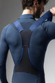 ALÉ Kurze Fahrradhose mit Trägern - KLIMATIK K-MATER - Blau