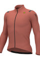 ALÉ Langarm Fahrradtrikot für den Winter - WARM RACE - Rosa