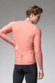 ALÉ Langarm Fahrradtrikot für den Winter - WARM RACE - Rosa