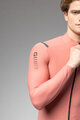 ALÉ Langarm Fahrradtrikot für den Winter - WARM RACE - Rosa