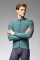 ALÉ Langarm Fahrradtrikot für den Winter - WARM RACE - Grün