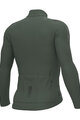 ALÉ Langarm Fahrradtrikot für den Winter - WARM RACE - Grün