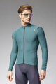 ALÉ Langarm Fahrradtrikot für den Winter - WARM RACE - Grün