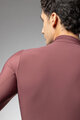 ALÉ Langarm Fahrradtrikot für den Winter - WARM RACE - bordeaux