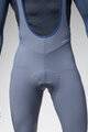 ALÉ Lange Fahrradhose mit Trägern - KLIMATIK K-ATMO - Hellblau