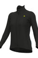 ALÉ Langarm Fahrradtrikot für den Winter - KLIMATIK K-IDRO - Schwarz